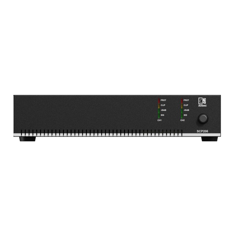 Audac SCP206 2 kanals forsterker