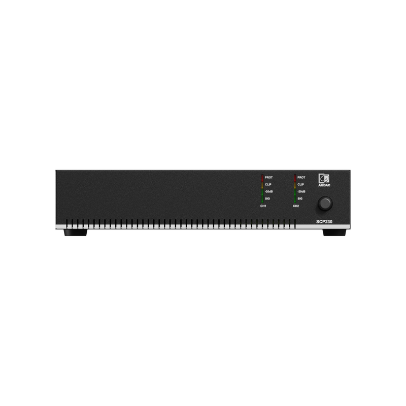 Audac SCP230 2 kanals forsterker