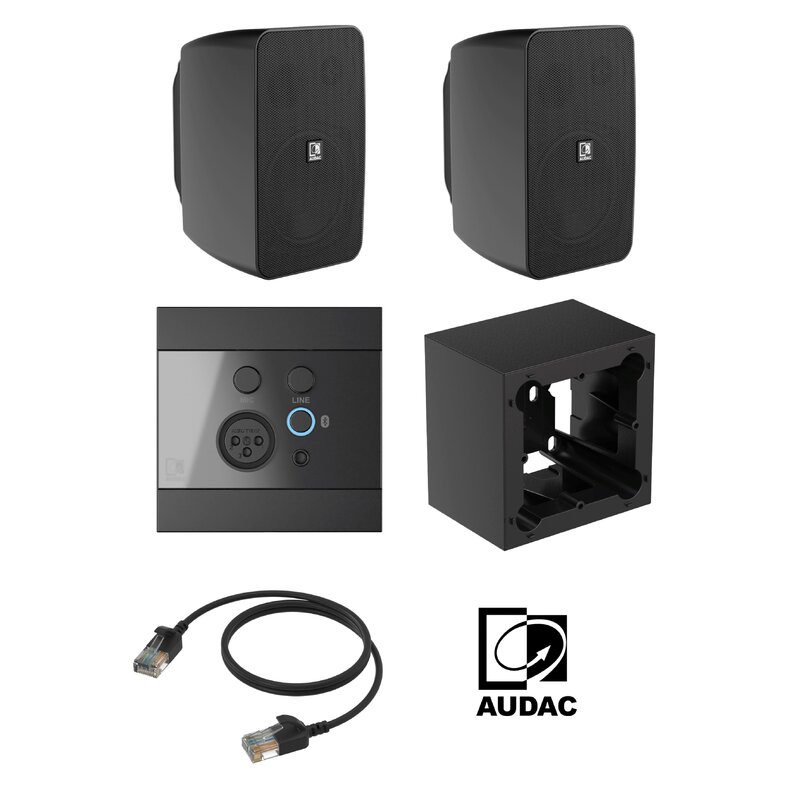 [114702] Audac liten møteromspakke med panel