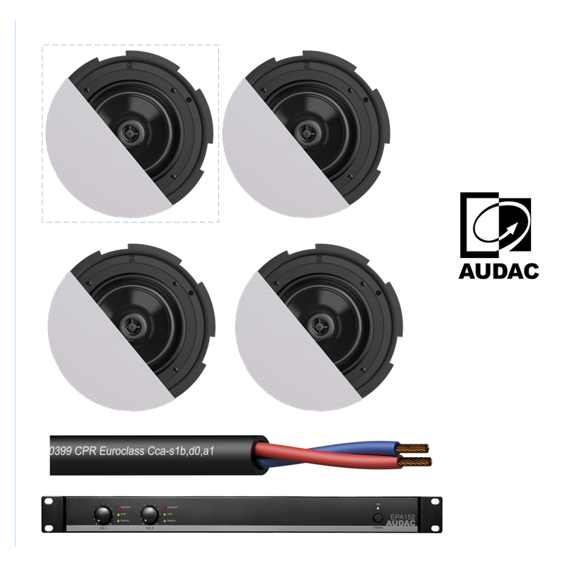 [113183] Audac medium innfellingspakke