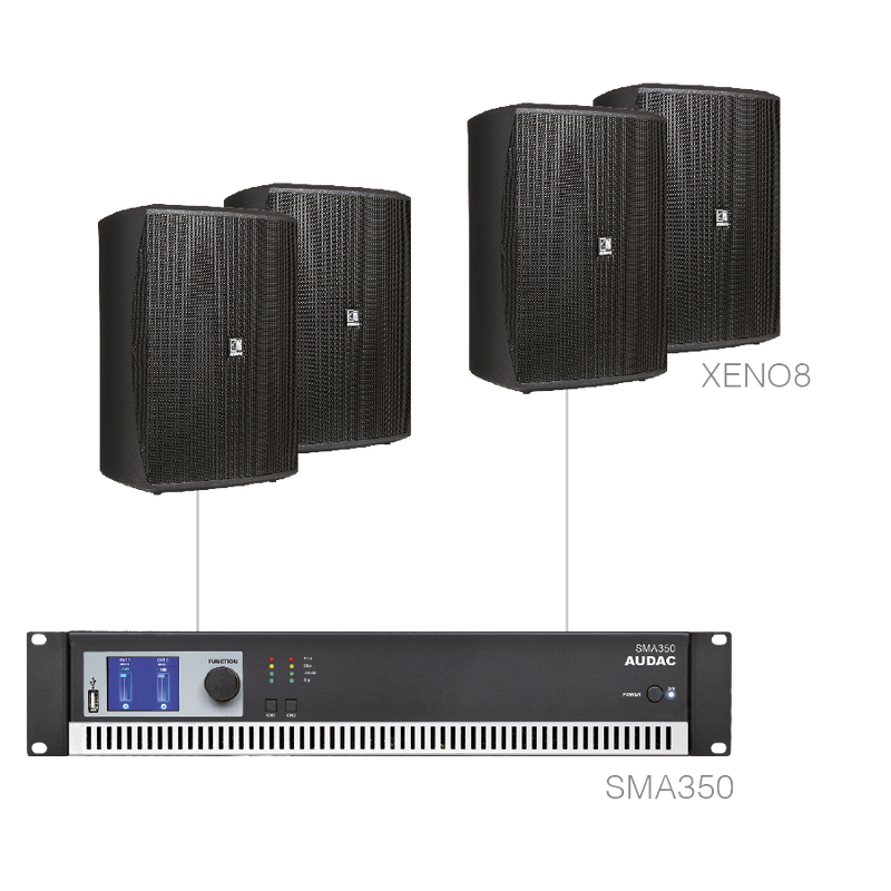 Festa8.4, 4x Xeno8 + SMA350