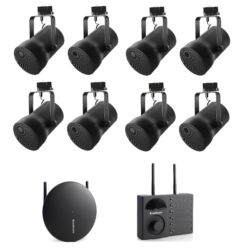 Audiopro 100kvm pakke SORT
